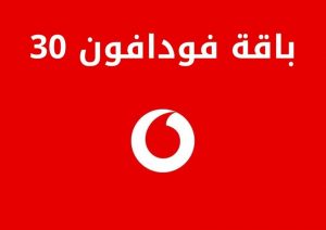 تفاصيل الاشتراك في باقة فودافون 30