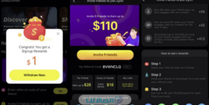 الربح من تطبيق Zynn شرح كامل