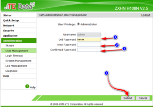 كيفية تغيير باسورد راوتر تى اى داتا 2023 tedata وي الجديد بالصور و الفيديو