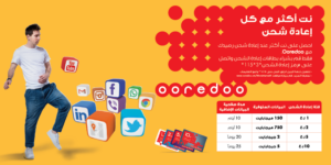 طريقة تعبئة رصيد انترنت اوريدو 2023