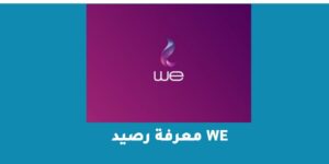 معرفة رصيد we بأكواد مختصرة وبطرق متنوعة
